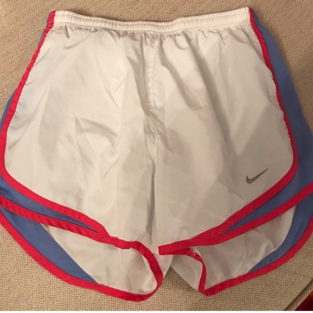 Nike White Tempo Shorts